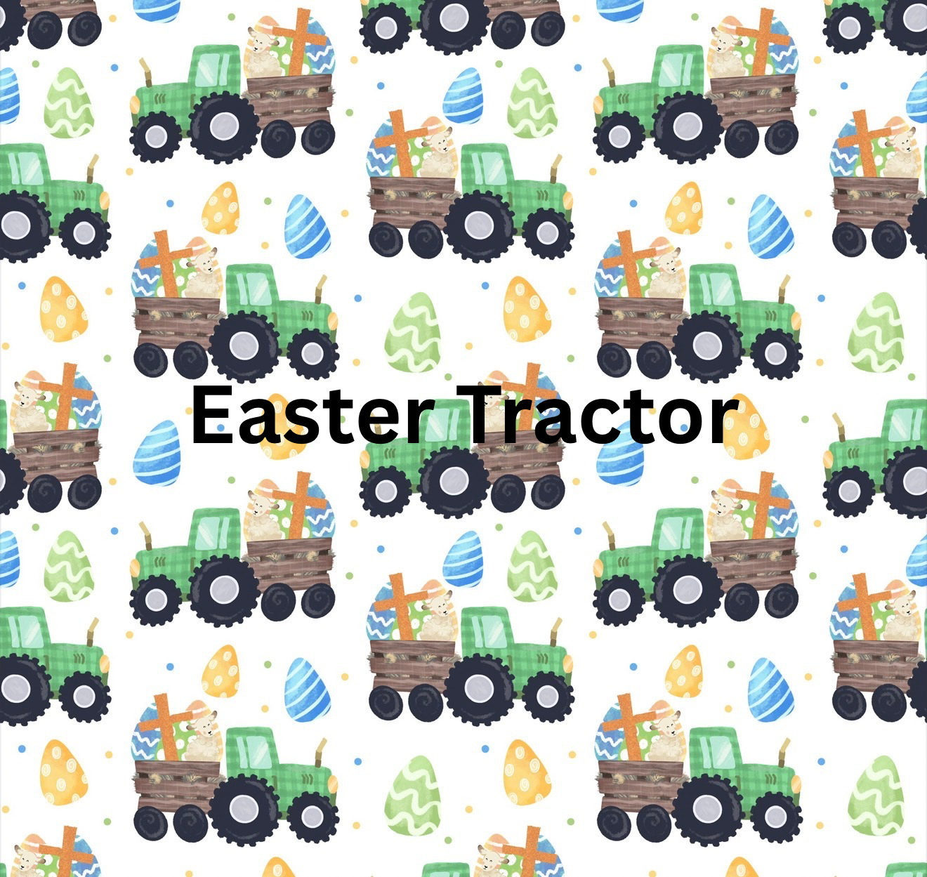 Easter Tractor